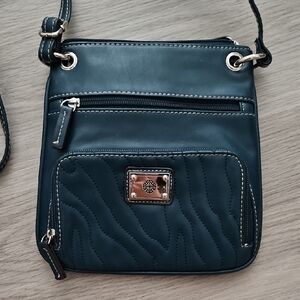 Elegant Teal Crossbody Bag